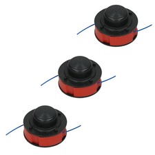 8 Metre Line & Spool for MAC ALLISTER MGT300 MGTP300 Strimmer Trimmer x 3