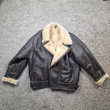 Sheepskin Jacket Mens Medium
