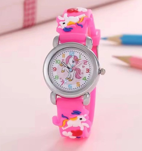 Girls unicorn watch - 3d,