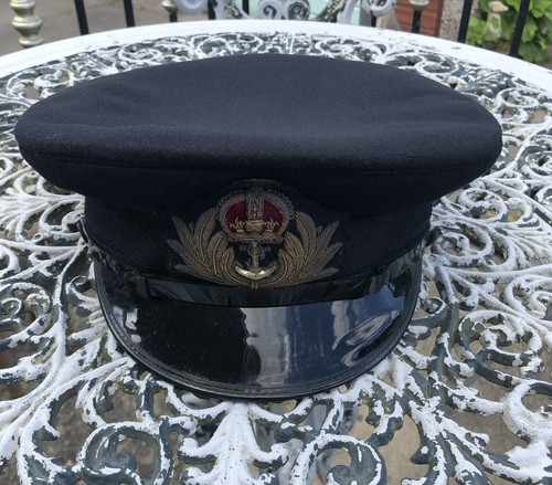 Wwii royal navy officer peaked - wwii,