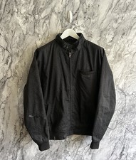 Vintage Billabong 2000s Y2K Black Patterned Bomber Jacket Size Large Mens