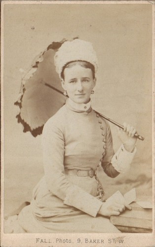 London cdv elegant - london, lady