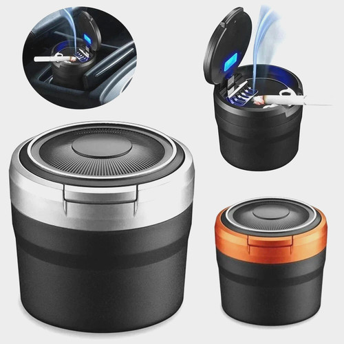 Car ashtray with led light - ashtray,