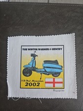 Hemsby The Winter Warmer Scooter Rally Patch 2002 Not Paddy Smith Vespa