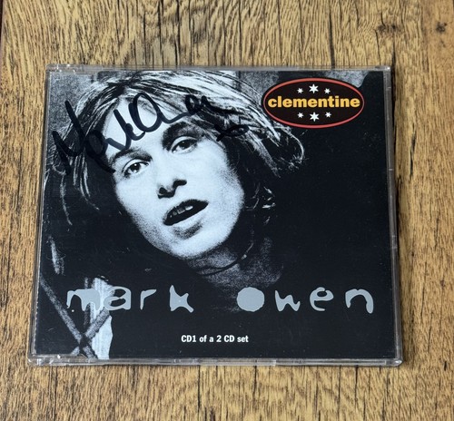 Mark owen clementine signed - mark,