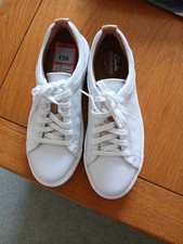 Clarks New Unstructured White