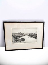 John Fullwood RI RBA (1854-1931) - Early 20th C Etching, Thirlmere - Signed