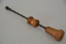 Archimedes Drill 8" Wooden Handle and Slider Model Maker Jeweller One Bit