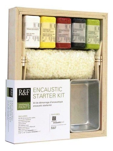 Handmade paints encaustic - r&f,