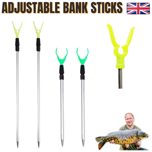 Fishing bank sticks - bank, x