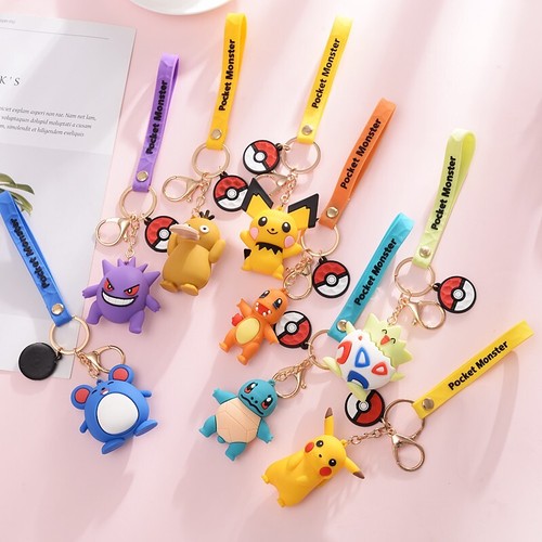 Pokemon keyring keychain - keyring,