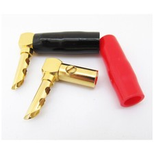 4pcs Gold Plated Angle