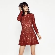 ZARA Womens Red dress size S