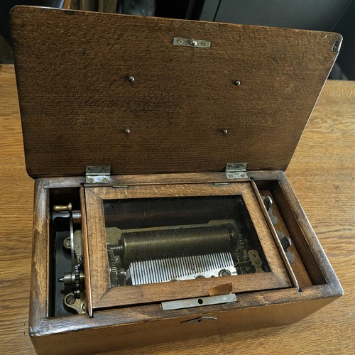 Antique swiss cylinder - antique,