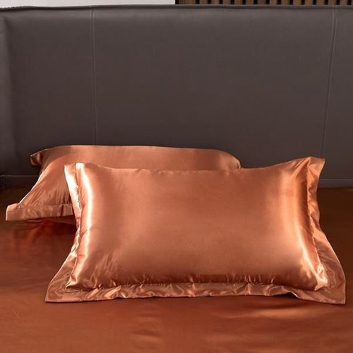2pcs silk satin cover cushion - cover,