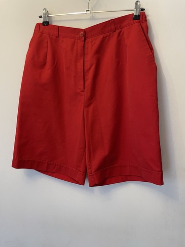 Slimma red bermuda shorts size - red,