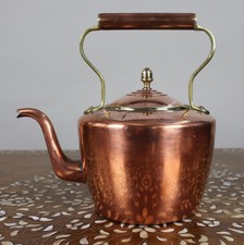 Copper and Brass Kettle, c.1930