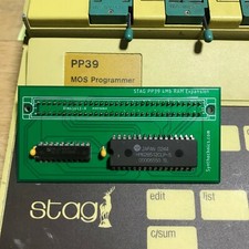 Stag PP39 EPROM programmer 4Mbit RAM expansion