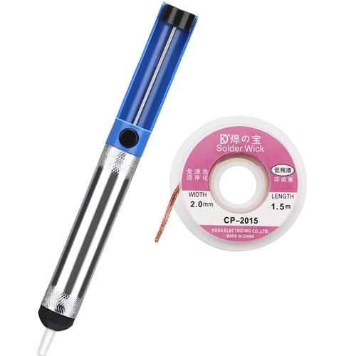 Solder wick desoldering pump - solder,