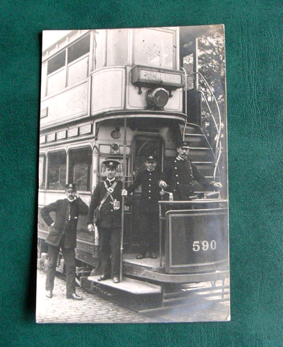 Original real photo transport - photo,