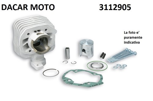 Malossi aluminium cylinder - aluminium,