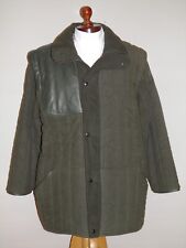 Buckleigh Country Moleskin Green Quilted Shooting Jacket/Gilet Size Large