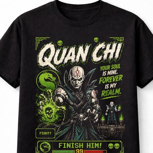 Quan chi mortal - kombat, retro