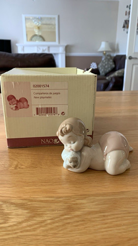 Nao porcelain girl with - porcelain,