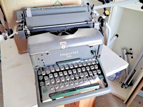 Imperial typewriter - imperial, 66