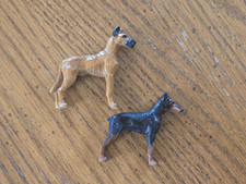 2 Small Hand Carved and