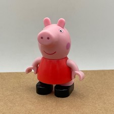 Peppa Pig Figure Collect Build Play Construction Toy Red Dress #12 Multi Buy