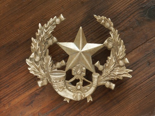 Scottish rifles cap badge - cap,