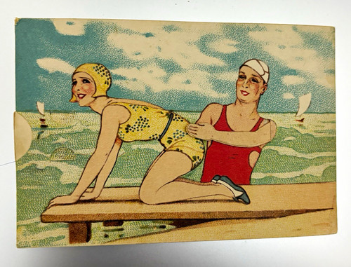 Mechanical post card - post,