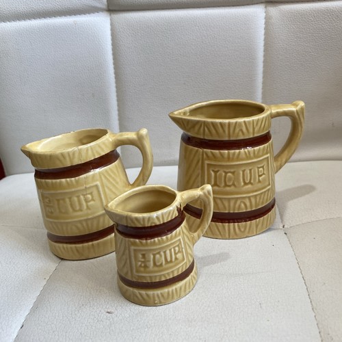 Vintage ceramic measuring cup - ceramic,