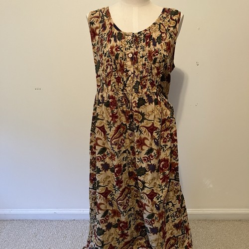 Vtg 90s jumper dress - 90s, sz.