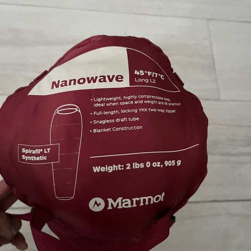 Marmot nanowave long sleeping - marmot,