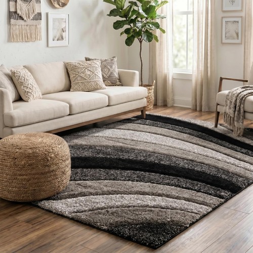 Shaggy area rugs shiny - area,