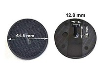 FIT MG Car Hook Loop Carpet Fixings Floor Mat Retaining Pad Clips Screw 2xCar Ho