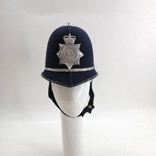 Surrey Constabulary Vintage Police Helmet With Cork Inner Slightly Damaged