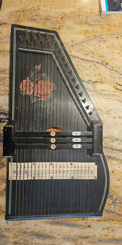 Vintage autoharp zither string - vintage, autoharp/zither