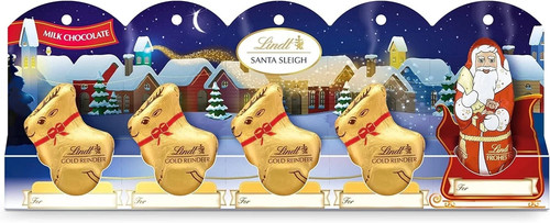 Lindt milk chocolate santa - lindt,