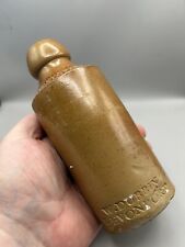 GENUINE RARE? VICTORIAN STONEWARE GINGER BEER STOUT BOTTLE W DUBBIN DEVONPORT