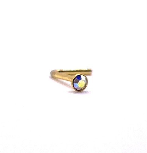 Gold plated nose - gold,