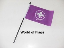 SCOUTS FLAG 6" x 4" SMALL HAND