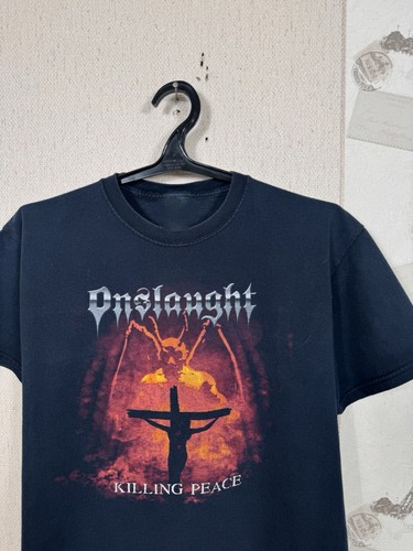 Vintage onslaught shirt - onslaught, t