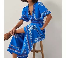 Monsoon Lenora Print Midi