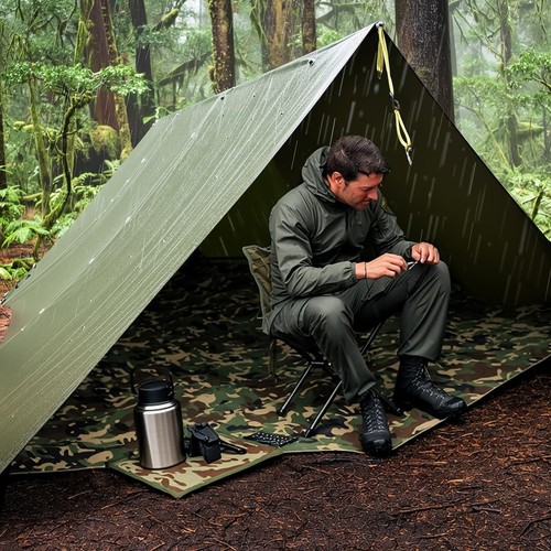 Camping hammock tarp - hammock,