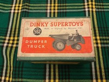 DINKY (VINTAGE) DIECAST MODEL  (MUIR HILL DUMP TRUCK - BOXED) CAT No 562/USED