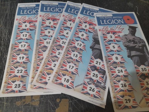 100 british legion from 36 - 9,