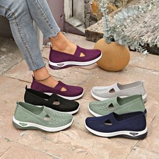 Womens Ladies Flat Comfort